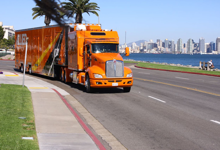 Allied moving trucks